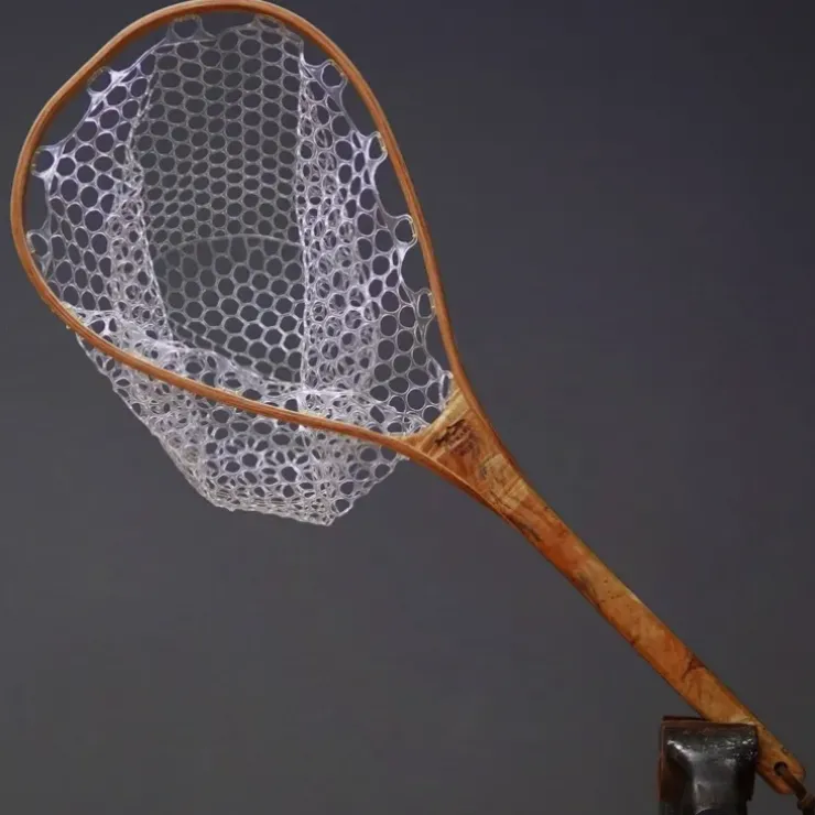 XL 18"x14" - Burl Fly Fishing Traditional Landing Net - Your Premium Fishing Gear Store Rods Lines Baits Accessories^ Store