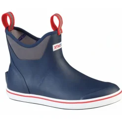 Xtratuf Men's Full Rubber Deck Boot, Navy/Red - Your Premium Fishing Gear Store Rods Lines Baits Accessories^ Best
