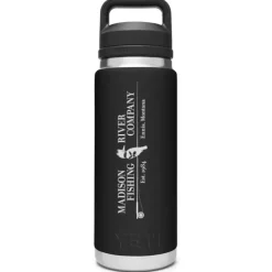 YETI Rambler 26oz. Bottle Chug Logo Black - Your Premium Fishing Gear Store Rods Lines Baits Accessories^ Online