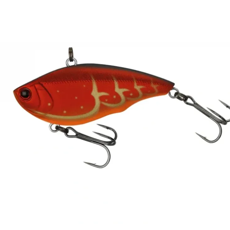 Yo-Zuri Rattl'N Vibe One Knock (S) 65MM 2 1/2", Matte Rayburn Red Crawfish - Your Premium Fishing Gear Store Rods Lines Baits Accessories^ Flash Sale