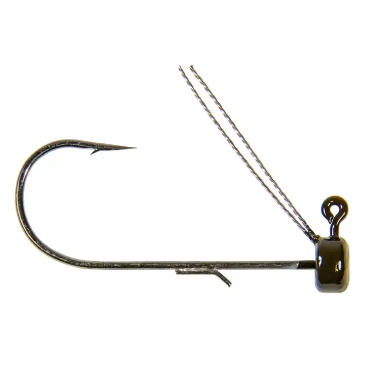 Z-Man Mag Shroomz Weedless, 1/8oz, 3pk, Green Pumpkin - Your Premium Fishing Gear Store Rods Lines Baits Accessories^ New
